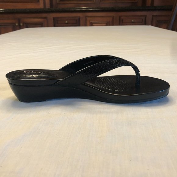 Style & Co. Black Sandals Size 8 - Picture 9 of 10